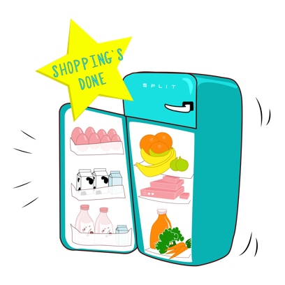acasa - set-up & split bills messages sticker-7