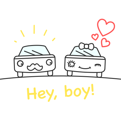 CARFRIEND -> Drive and meet messages sticker-5